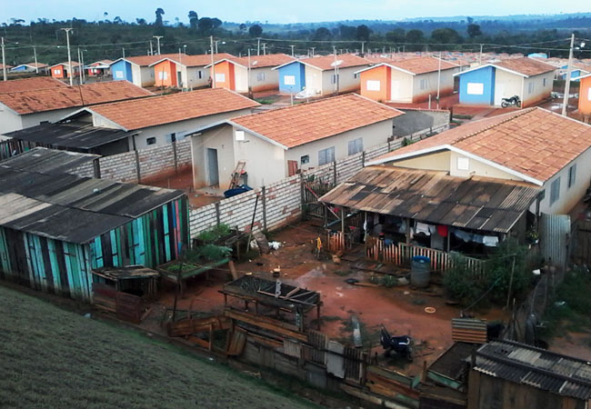 "Reassentamento" Jatobá, onde foram construídos 1.100 lotes para famílias removidas. por Belo Monte (Foto: Elisa Estronioli/AR)