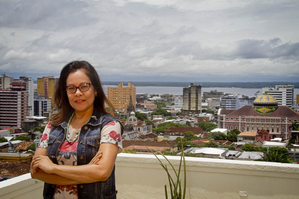 A jornalista trabalhou no jornal "Folha de S. Paulo" e na Tv Cultura, de Manaus. (Foto: Alberto César Araújo/AmReal) 