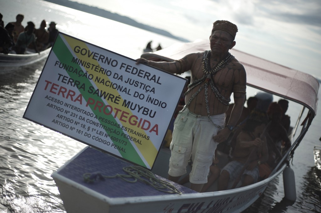 Funai ainda não demarcou as terras dos índios Munduruku (Foto: Anderson Barbosa/Greenpeace)