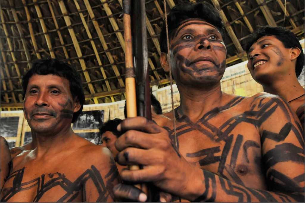 Índios Waimiri Atroari (Foto: Mário Vilela/Funai)
