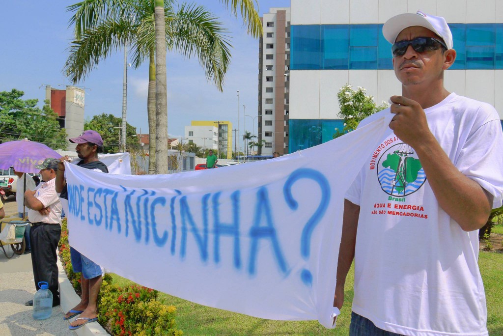 Manifestação em Porto Velho contra a impunidade no caso Nicinha (Foto: MAB)