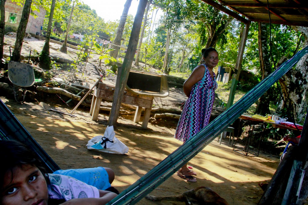 Eliana Torre Deni: vida difícil. (Foto: Alberto César Araújo/Amazônia Real)