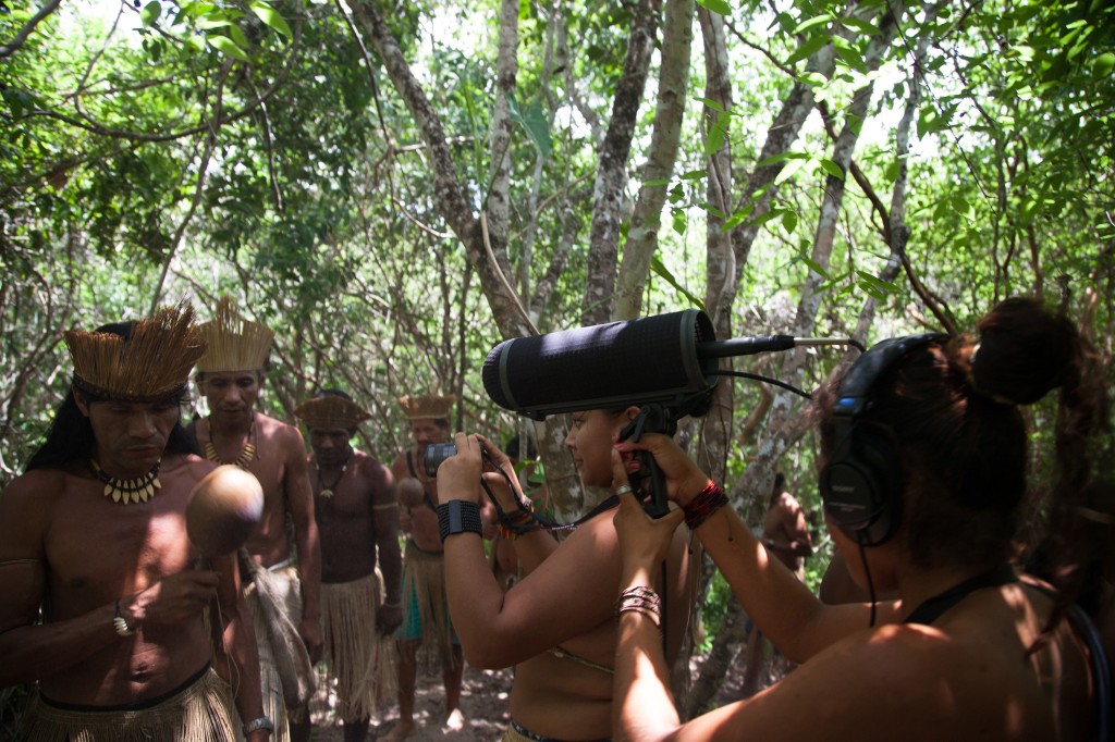 Still do filme "Mirandela Kiriri". da Bahia, com direção do Coletivo Kiriri de Cinema (Foto: Aldeia SP)