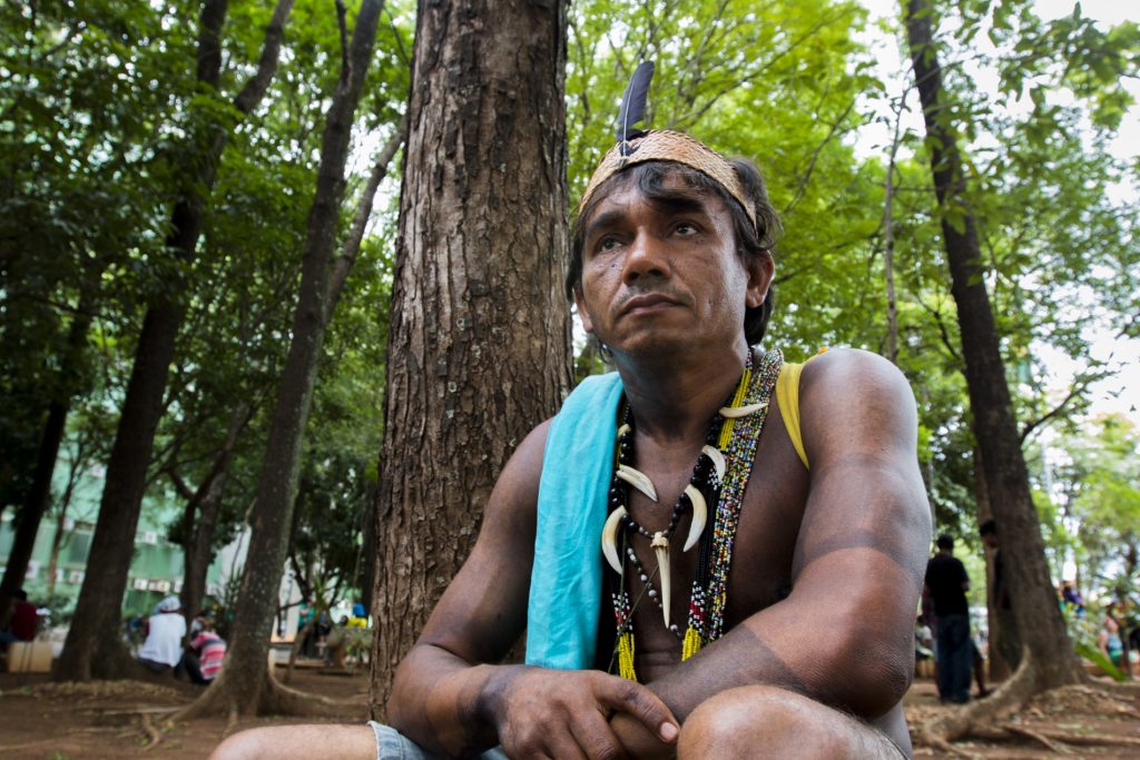 Inaldo Kum Tum Gamela é conselheiro do CNPI (Foto: Ana Mendes/Amazônia Real)