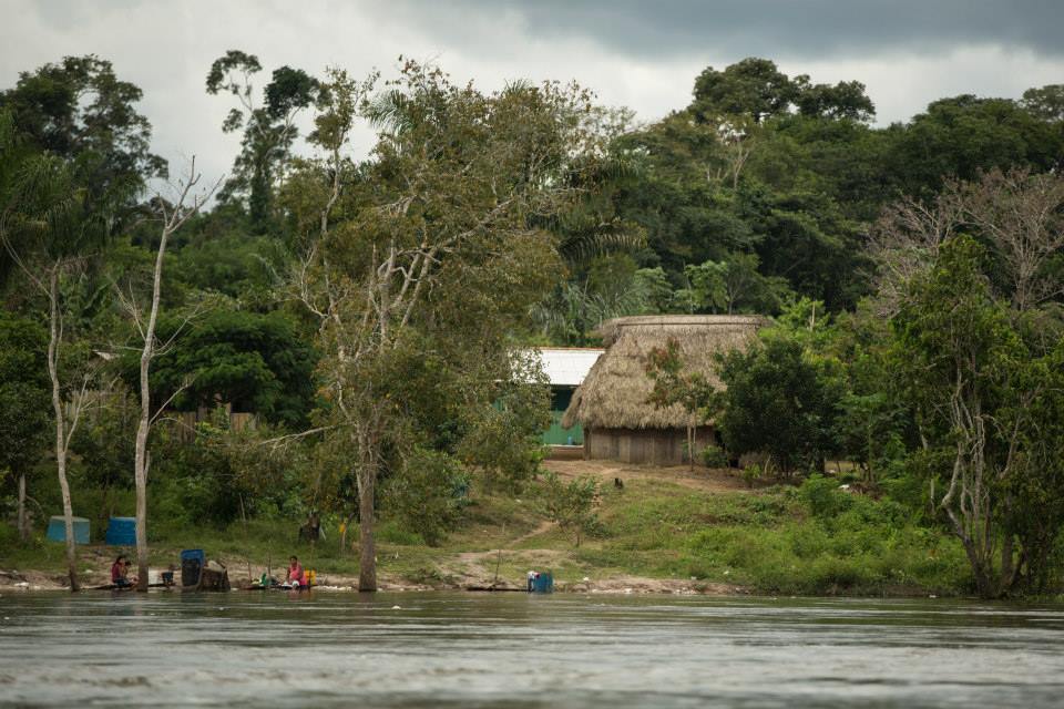 TI Kayabi no rio Teles Pires (Foto: Attilio Zolin/ForestComunicação)