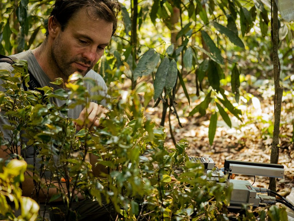 Jos Barlow é pesquisador da biodiversidade do ecossistema tropical (Foto: Adam Renan/ECOFOR)