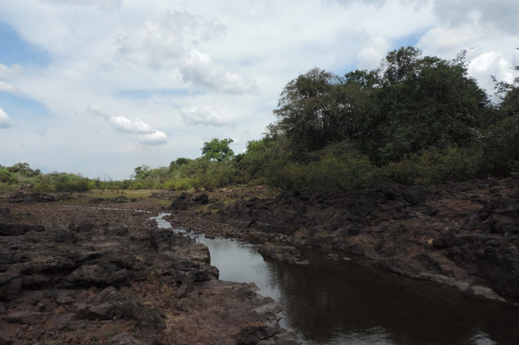 Seca na Volta Grande do Xingu em novembro de 2016 (Foto: Cristiane Costa Carneiro)