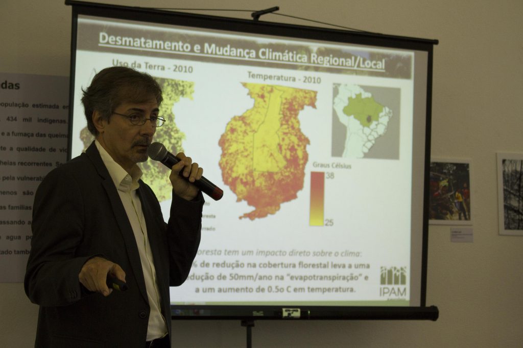 Paulo Moutinho, cofundador e pesquisador do Instituto de Pesquisa Ambiental da Amazônia (Foto: Alberto César Araújo/Amazônia Real)