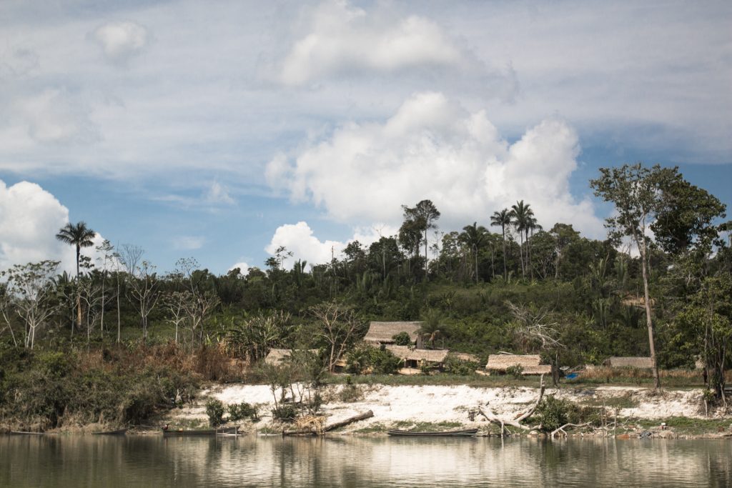 A Terra Indígena Sawré Muybu, dos Munduruku fica no Rio Tapajós, no Pará (Foto: Ana Mendes/Amazônia Real)