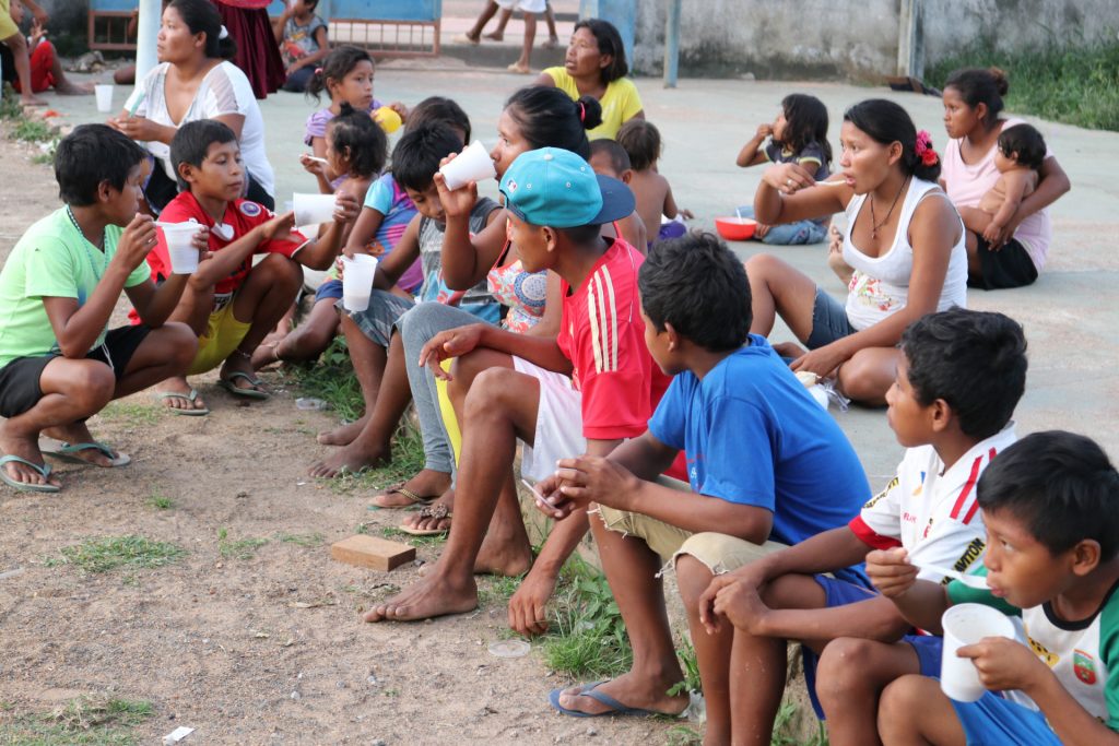 Os Warao chegam em busca de refúgio e comida em Roraima (Foto: Vandré Fonseca/Amazônia Real)