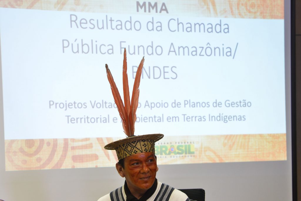 Francisco Pianko, durante anúncio durante reunião do Fundo Amazônia (Valter Campanato/Agência Brasil)
