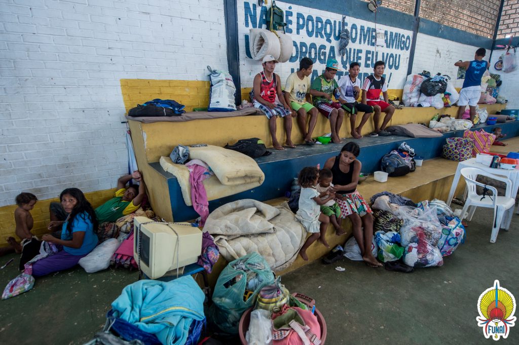 O Centro de Referência ao Imigrante em Boa Vista (Foto: Mário Vilela/Funai)