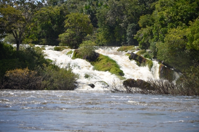 Corredeira da bacia do Trombetas, no Pará. (Foto: Emmanuel de Almeida Farias Júnior)