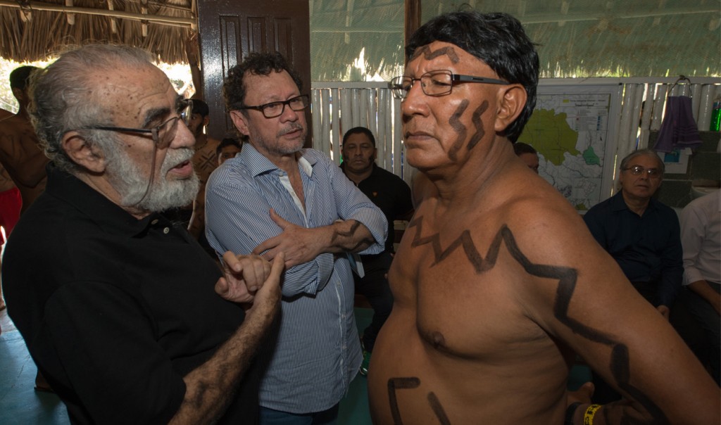João Pedro Gonçalves visitou a terra indígena em outubro de 2015 (Foto: Mário Vilela/Funai)