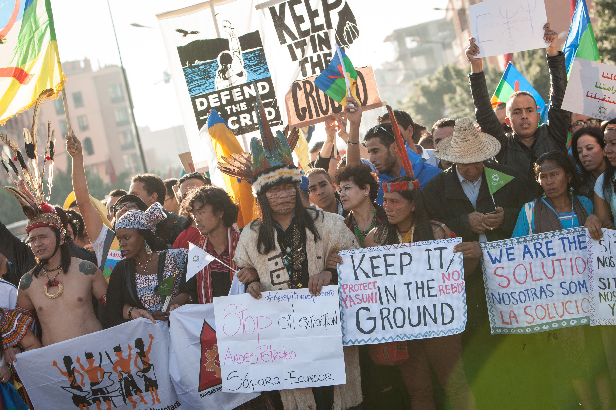 As vozes dos povos indígenas na COP 22