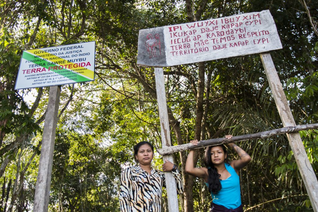Marunha Kirixi Munduruku - jovem liderança do cinema na aldeia (Foto: Ana Mendes/Amazônia Real)