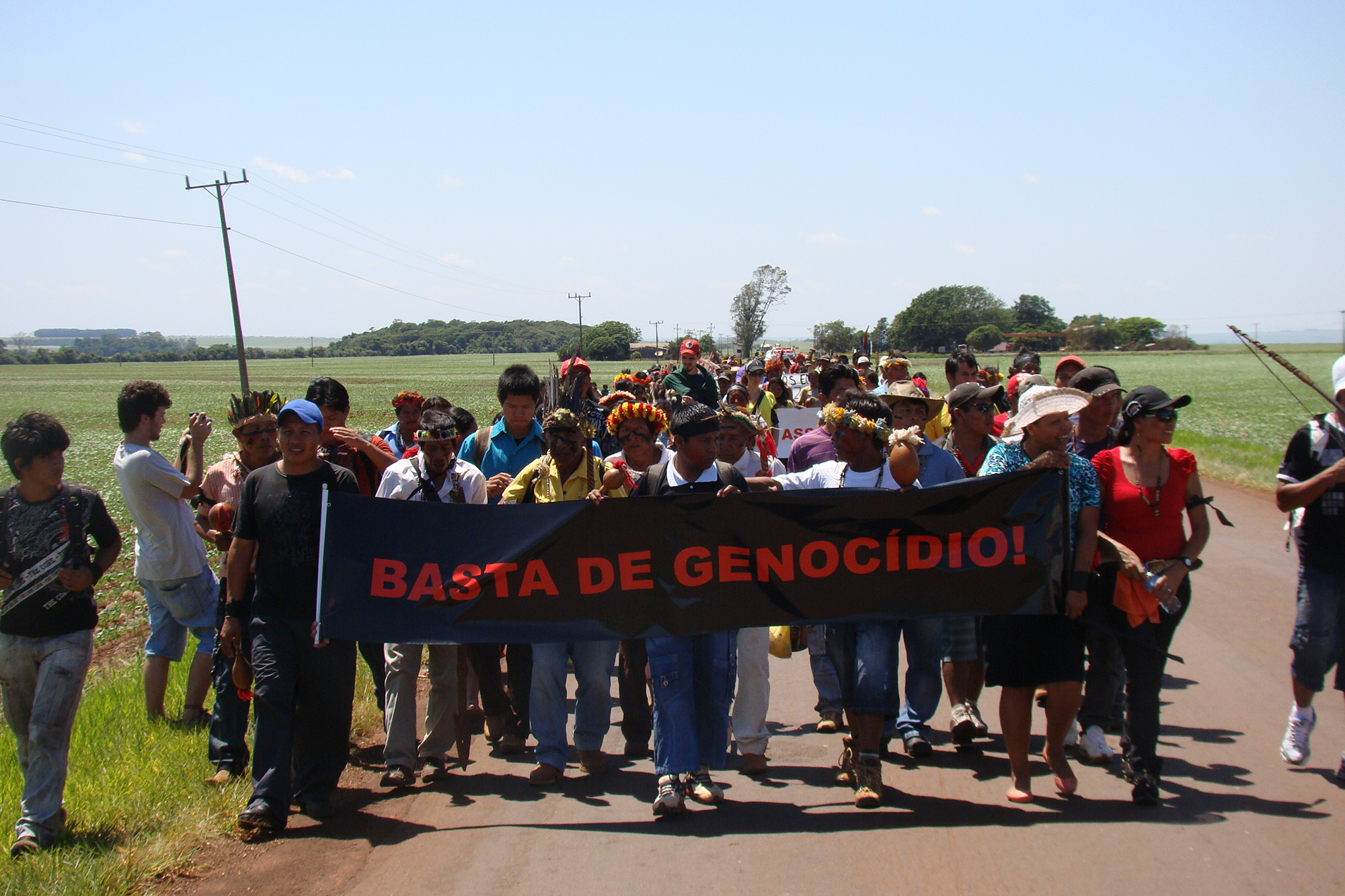 Guarani-Kaiowá revela como foi espancado por jagunços