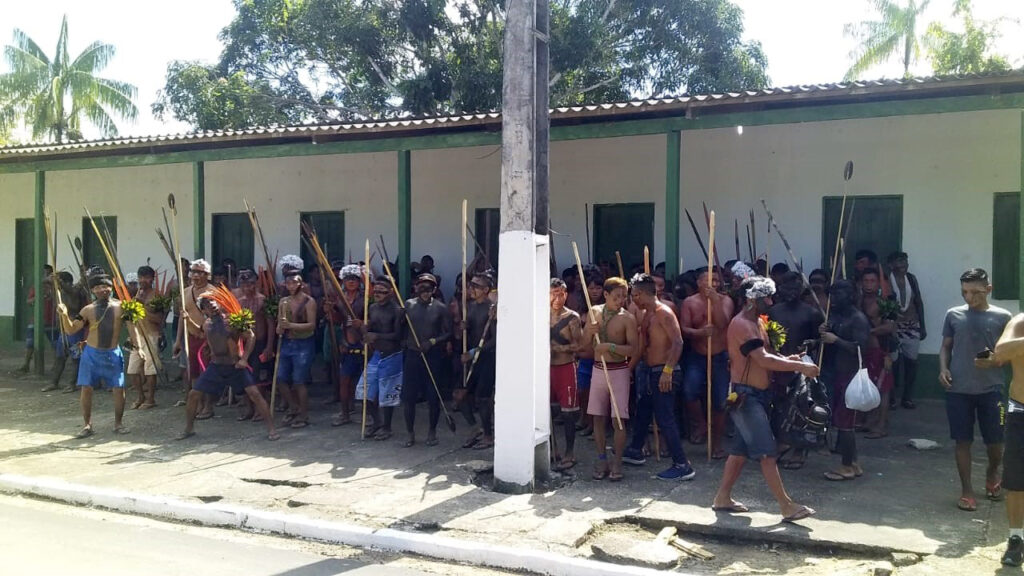 Indígenas Yanomami do Marauiá fazem protesto por melhorias na saúde