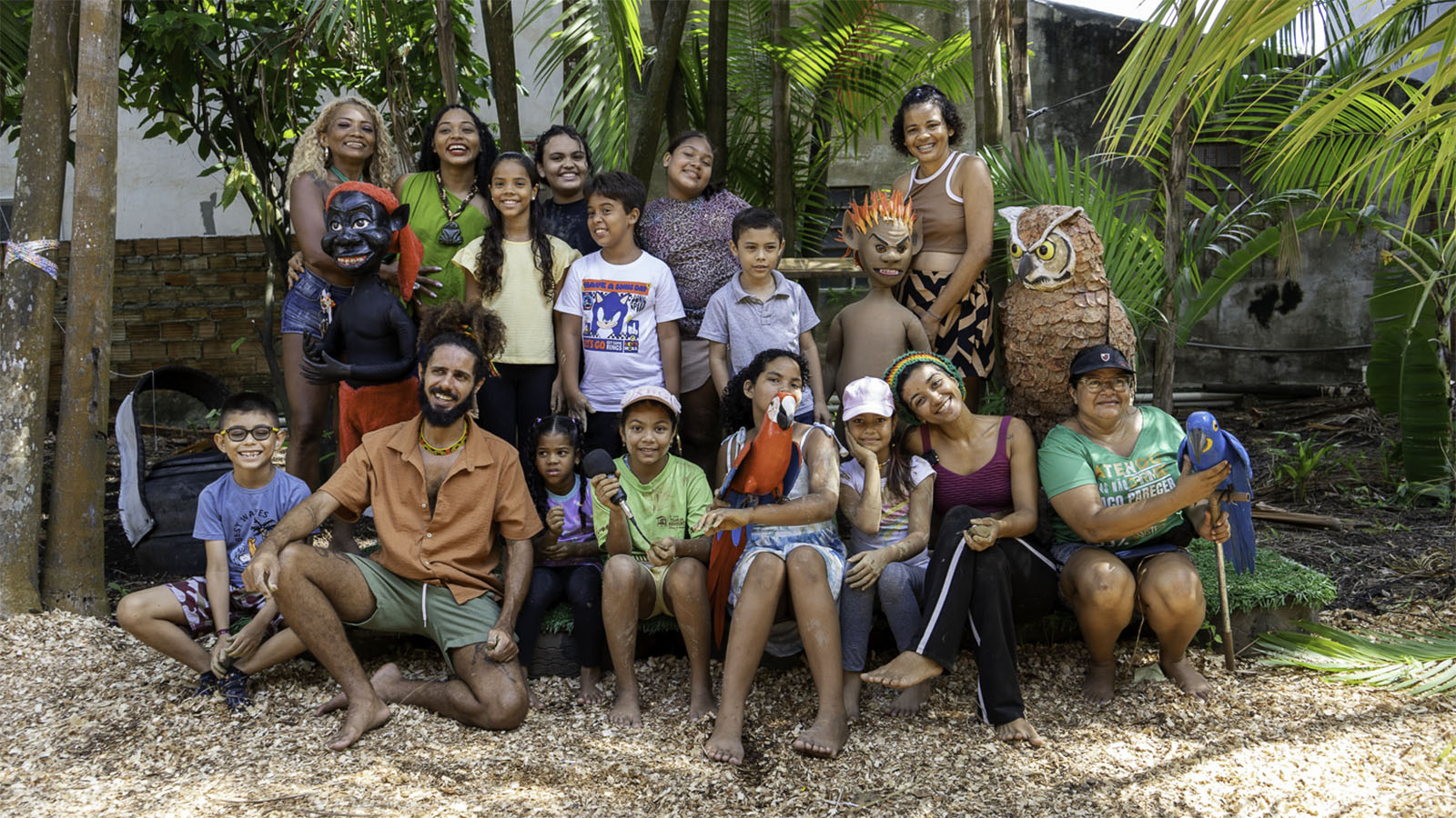 Em Belém, a oficina 