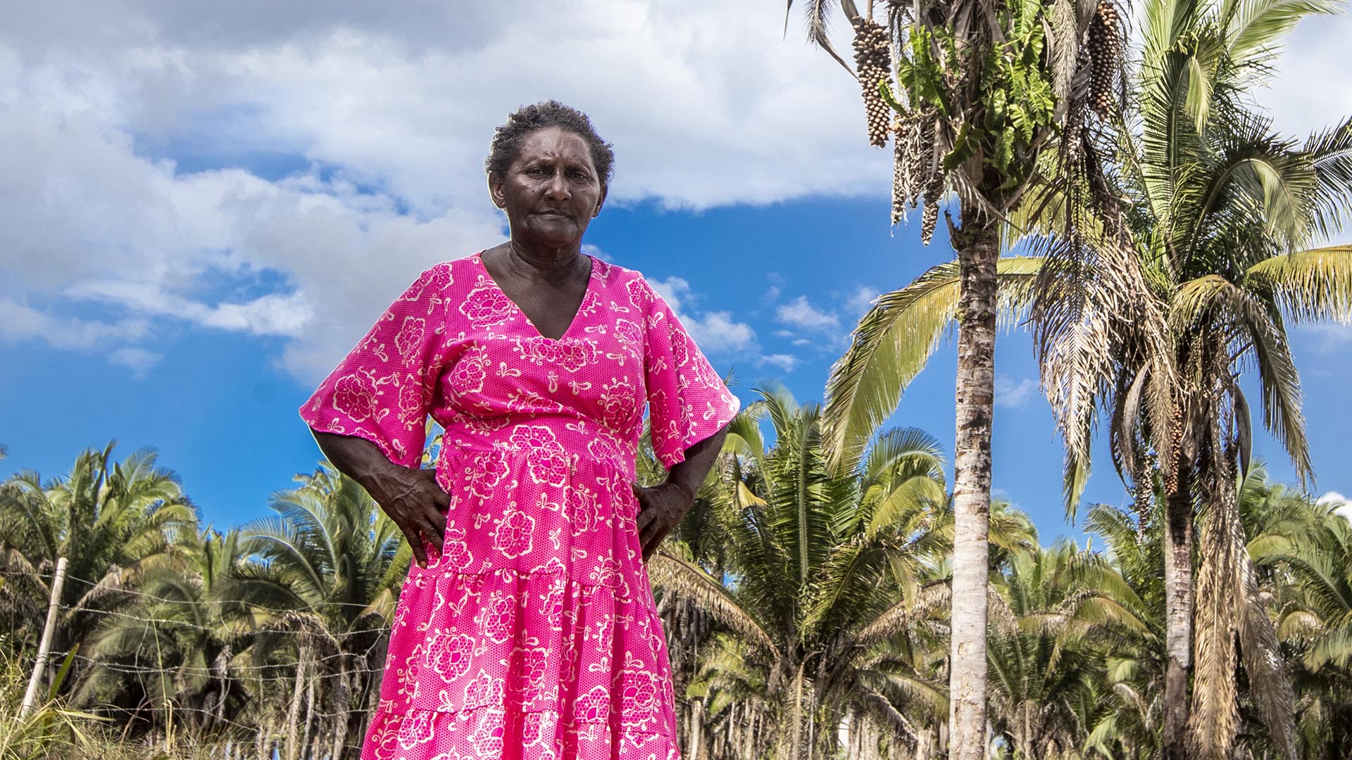 Nice Machado é uma das principais lideranças da Resex da Enseada da Mata, em Penalva, Maranhão (Foto: Ana Mendes / Amazônia Real).